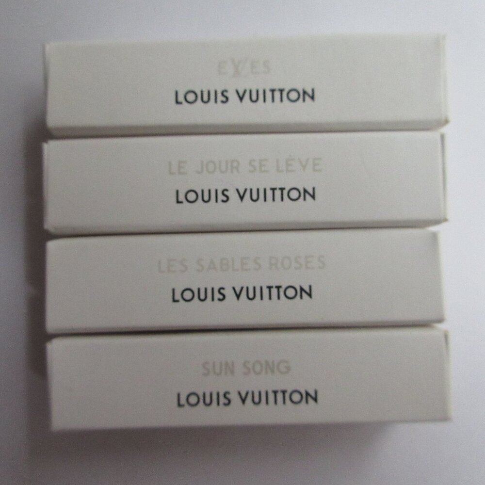 Louis Vuitton Eau de Parfum Sample Spray 2ml 0.06 fl Oz 4 Different Scents NIB